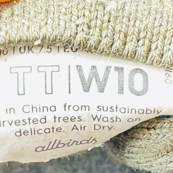 Allbirds Shoes Womens 10 Green Tree Toppers High Top Sneakers Comfort Casual - Picture 10 of 11